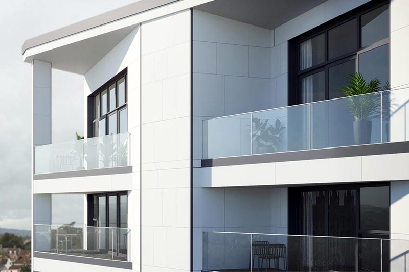 NHBC Accepted Fire Rated Structural Glass Balustrade NHBC Accepted Fire Rated Structural Glass Balustrade