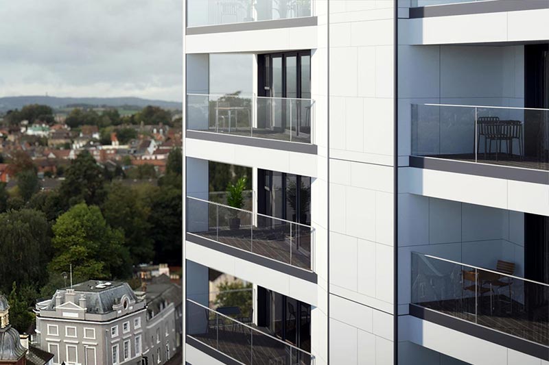 NHBC Accepted Fire Rated Structural Glass Balustrade NHBC AcceptedFire Rated Structural Glass Balustrade