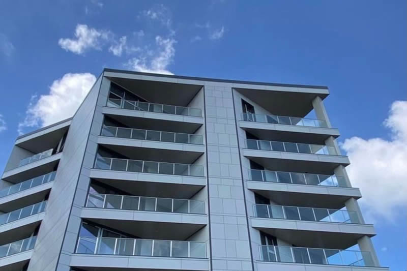 AMI Secures A Second Fire-Tek Glass Balustrade Installation AMI Secures A Second Fire-Tek Glass Balustrade Installation