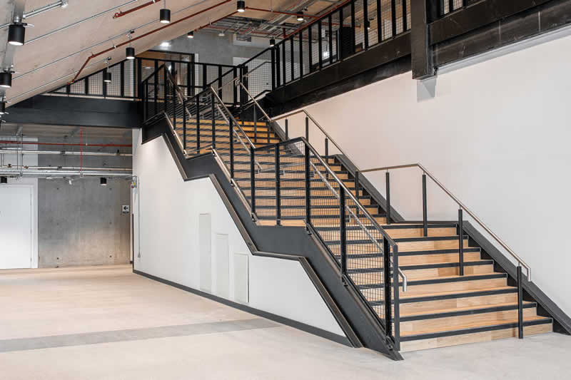 Stairs & Structural Steelwork Project - Manchester Engineering Campus Development (MECD) Stairs & Structural Steelwork Project - Manchester Engineering Campus Development (MECD)